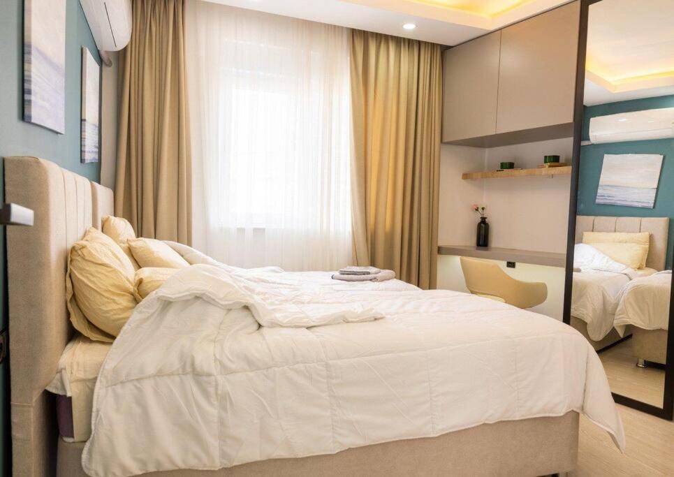 Cozy Insta-worth 2br W King Bed Jamaa Daire Antalya